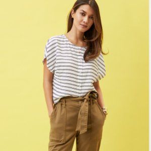 NEW: CAbi Sail Away Striped Shirt